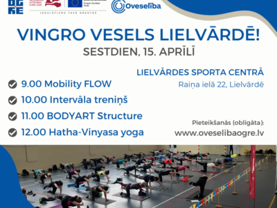 VINGRO VESELS LIELVĀRDĒ – 15.aprīlī!