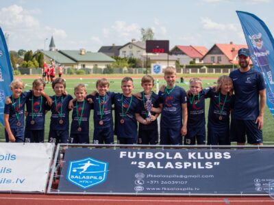 FK Salaspils kauss futbola turnīrā ONSC komandai 3.vieta
